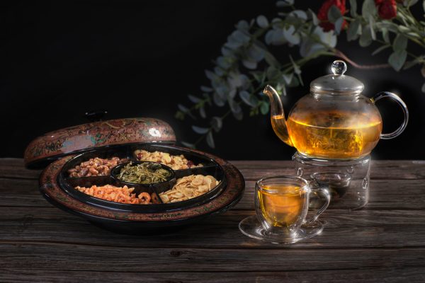 Product_ Laphet and green tea photo